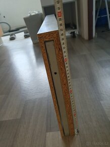 Polička s rámem a zásuvkou 72x37cm - 5