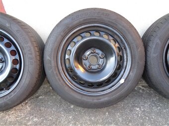 Kola letní sada 7x16 5x112 pneu Good Year 205/55 R16 8mm - 5