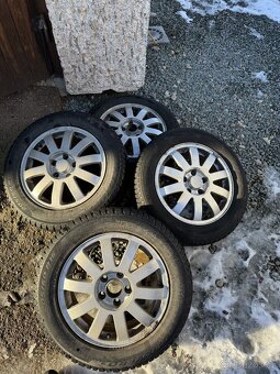 Alu Audi 205 60 16 zimní, ET40 6Jx16H2 5x112 - 5