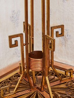 Originální stojací lampa Art Deco - 5