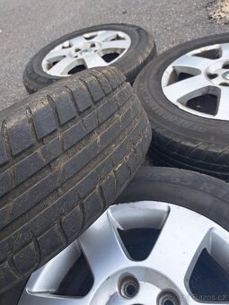 SADA ALU kola disky + letní pneu 195/65 R15 95H - 5