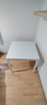 Stůl Ikea Melltorp a 2 zidle Janinge - 5