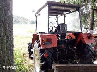 zetor 5245 s čelním nakladačem cabrio s SPZ - 5
