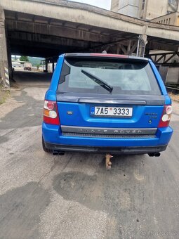 Range rover 2.7d sport R.v 2007, bez stk, vadný 1 vstrik, je - 5