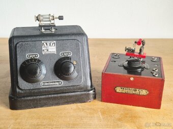 Starožitná rádio krystalka, 2 ks, CENA ZA OBA KUSY - 5