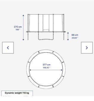 Trampolína Domyos 420 - 5