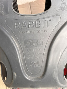 Cyklosedačka Bellelli RABBIT FIX šedo-červená - 5