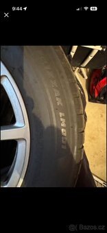 Originální alu kola VW - Audi A6 17” + zimní Bridgestone - 5