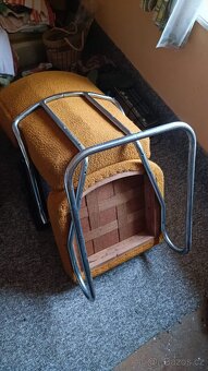 Chromová křesla k renovaci - 5