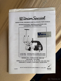 Šička na pytle - Union Special - 5