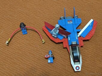 LEGO Marvel 76076 Honička ve stíhačce - Kapitán Amerika - 5