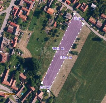 Prodej stavebního pozemku, 3 000 m2, ev.č. 00581 - 5