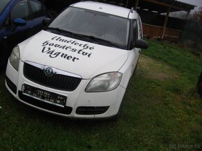 Prodám díly Škoda Fabia 2 R.V.2011 1.2 44kw Roomster - 5