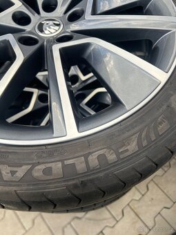 Alu letní kola orig. Škoda Octavia 3, Octavia 4 18” - 5
