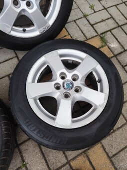 ALU 5x100 r14 ŠKODA + LETNÍ PNEU - 5