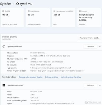 DELL Optiplex 3010 SFF, i5-3470, SSD 120 GB, 4GB - 5