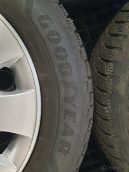 Zimní kompletní kola 5x112 r15 pneu 195/65 r15 - 5