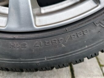 Zimní komplety 7.5Jx17 ET37, 5x112, Škoda,VW - 5