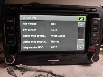 Columbus RNS510 3T0035680E LED aktualizované - 5