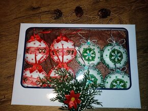 Vánoční ozdoby . baňky - 5