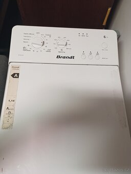 Prodám - Vrchem Plněnou Pračku Brandt na 6 KG Plně Funkční - 5