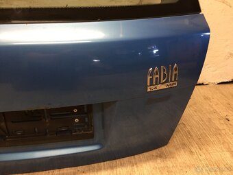 ŠKODA FABIA 1 1999-2007 - PÁTÉ DVEŘE MODRÁ 9470 - 5