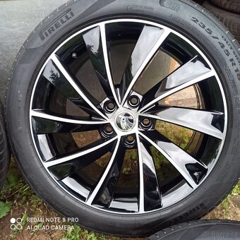 Orig.alu disky ŠKODA SUPERB 3 18" - 5