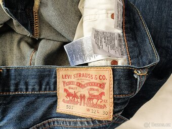 Pánské džíny - LEVIS® 501, vel. 32 x 30 - 5
