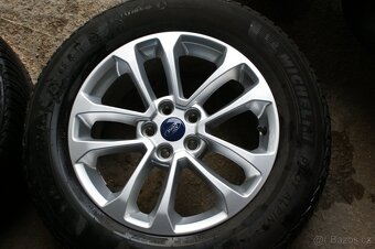 4x alu kola original Ford R17 pekne s pneu a TPMS - 5