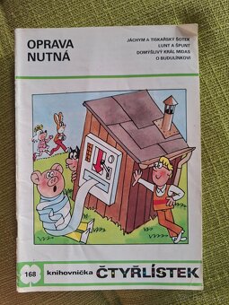 Staré čtyřlístky stav lehce opotřebované - 5