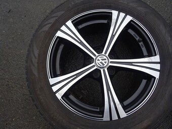 Alu disky Volkswagen Tiguan, 17", 5x112,ET 35, zimní sada - 5