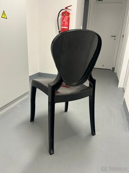 Černá plastová židle Pedrali - 5