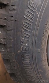 Bridgestone pneu s disky jako nové či nové 155 R12 4x100 - 5