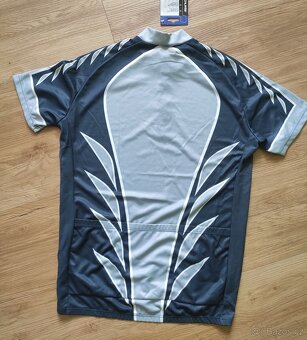 Modrý, Šedý CYKLO cyklistický DRES na kolo Longus - vel. M - 5