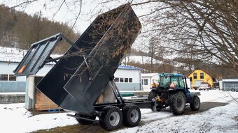Traktorový návěs,Vlek za Traktor,Vlečka,Přívěs,16t - 5