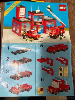 Lego 6385 Town Fire House - 5