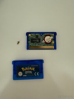 Nintendo Gameboy Sp kyogre + Original Pokemon Saphire - 5