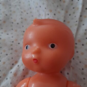 Retro hračka panenka gumotex - 5