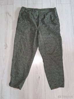 Vojenské kalhoty jehličí+pásek - 5