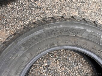 4x 215/70R15C 109/107S, BRIDGESTONE DURAVIS, LETNÍ - 55% - 5