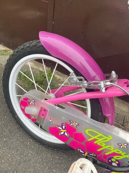 Dětské kolo růžové 16” - 5