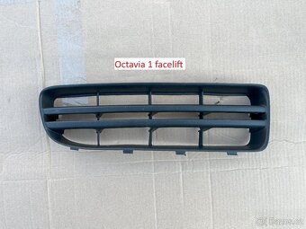 Mřížka/ krytka nárazníku Škoda Octavia I, II, III a IV - 5