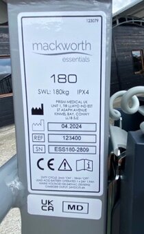 Prodám MACKWORTH ESSENTIALS 180 MOBILNÍ ZVEDÁK - 5