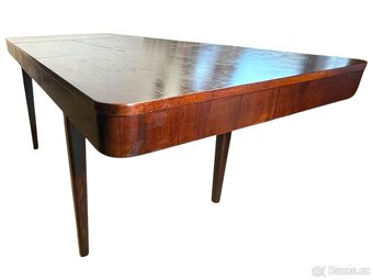 Starožitný rozkládací jídelní stůl – Jindřich Halabala - 5