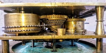 Krásné barokní hodiny - "ALTDEUTCH" šnek se retězem - 5