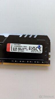 Paměť RAM DDR4 8GB (1x8GB) 2666mhz CL16 HyperX Fury RGB - 5