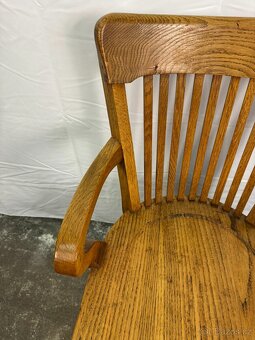 Masivní otáčecí židle (137006) - 5