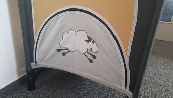 Cestovní postýlka +patro, pult a síť - 5