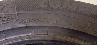 Semperit 215/65 R17 99H 8,5mm NOVÉ letní - 5
