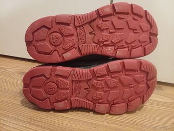 Keen Redwood Mid Wp Youth steel grey/red dahlia EU 34 - 5